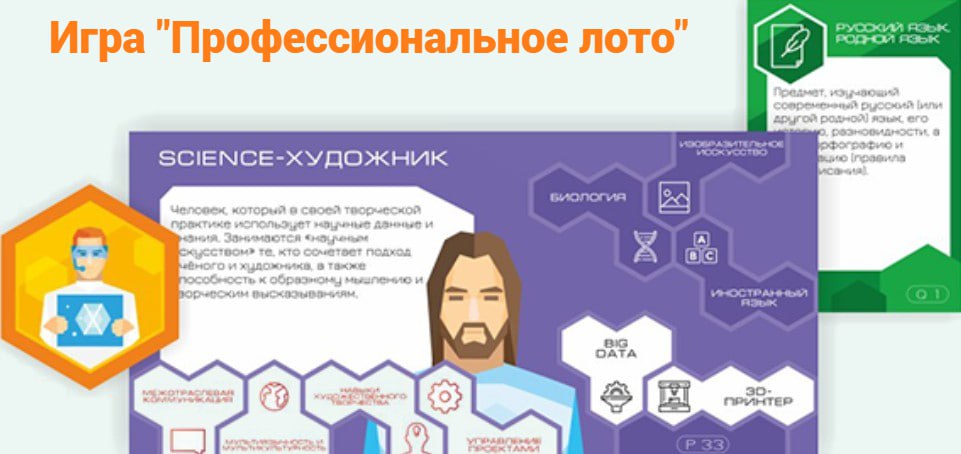 Игра "Профессиональное лото” - уникальная возможность подготовиться к профессиональному будущему! Игра "Профессиональное лото” - уникальная возможность подготовиться к профессиональному будущему!